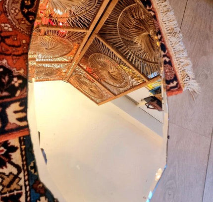 Vintage Art Deco Wall Mirror