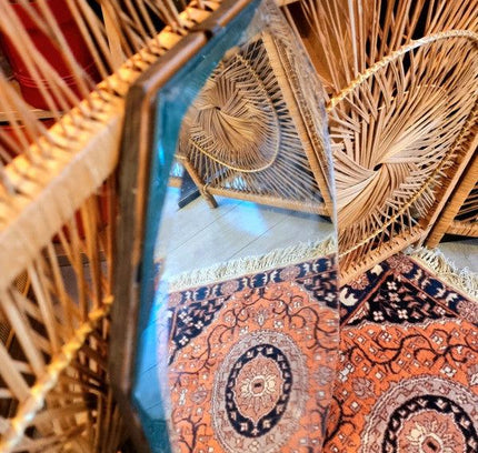 Vintage Art Deco Wall Mirror