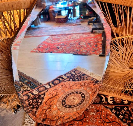 Vintage Art Deco Wall Mirror