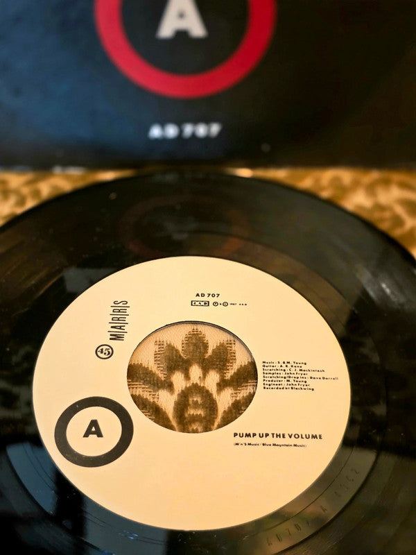 M|A|R|R|S – Pump Up The Volume Vinyl Record