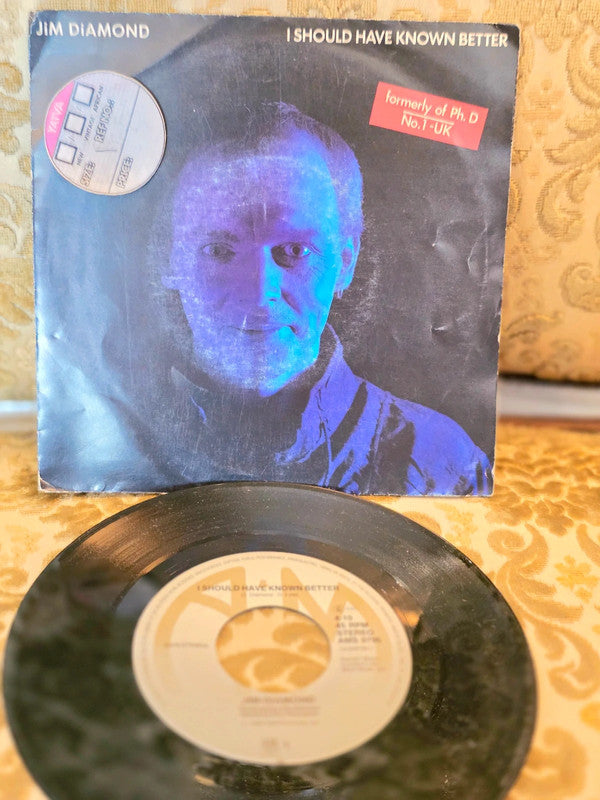 Jim Diamond – I Should Have Known Better Aïe! Aïe! Aïe! Vinyl Record