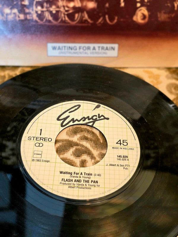 Flash And The Pan – Waiting For A Train Vinyl Record
