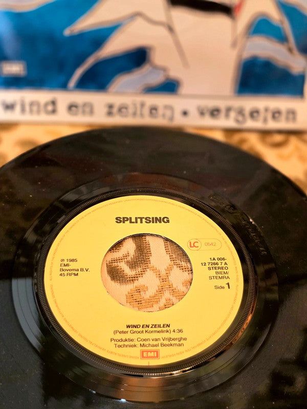 Splitsing – Wind En Zeilen / Vergeten Vinyl Record