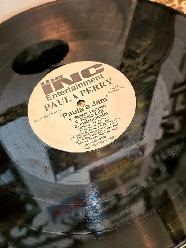 Paula Perry – Paula's Jam / Reasons Vinyl Record