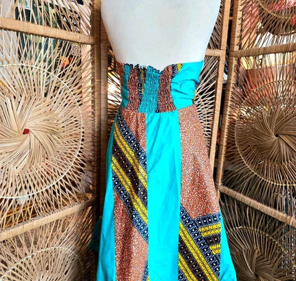 Brand New Yatva M.I.A Vintage 1950's Inspired Vlisco Print Dress