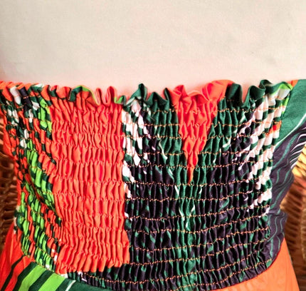 Brand New 1950's Inspired Ankara Dress