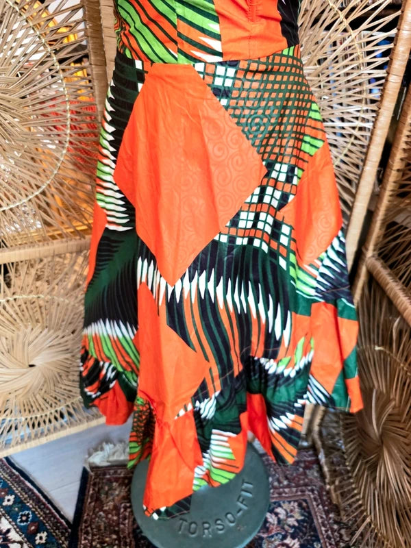 Brand New 1950's Inspired Ankara Dress