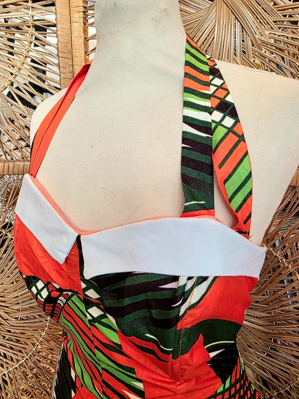 Brand New 1950's Inspired Ankara Dress