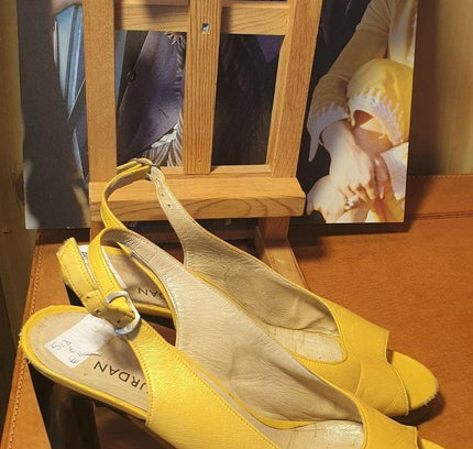 1980´s Charles Jourdan Paris Slingback Shoes - Yatva