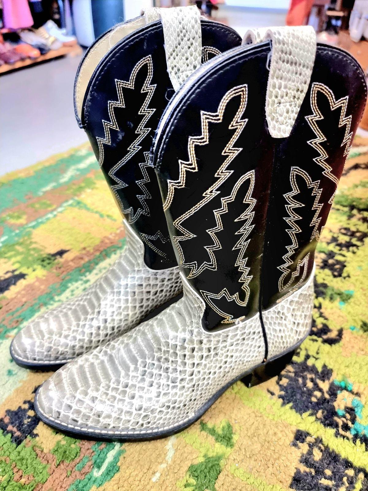 1980's Texas Cowboy Boots