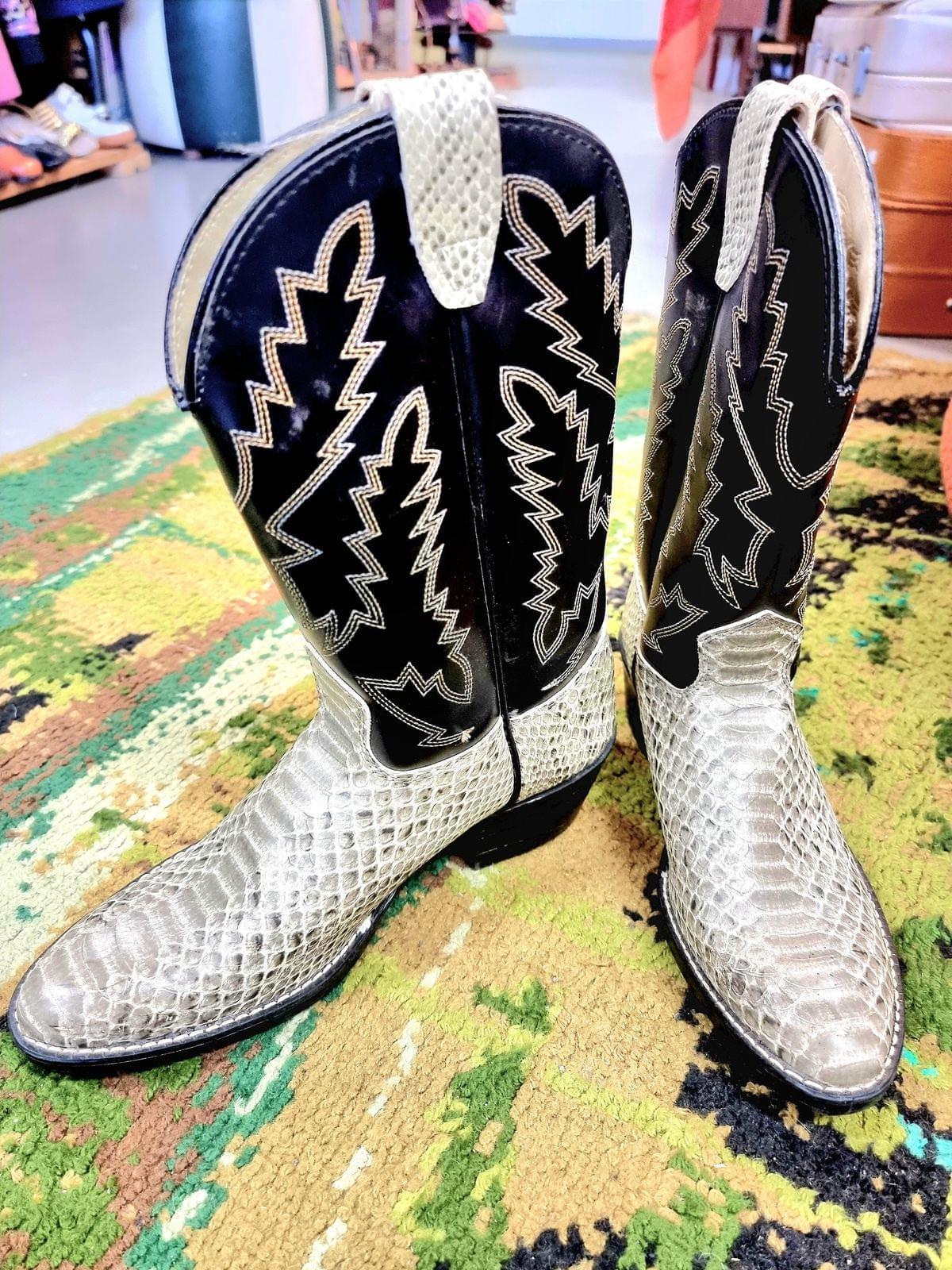 1980's Texas Cowboy Boots
