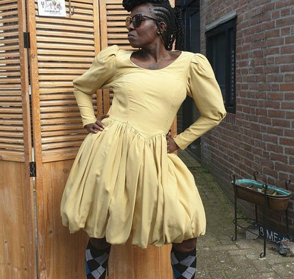 1980's Vintage Dress by Miguel Maicus Paris - Yatva