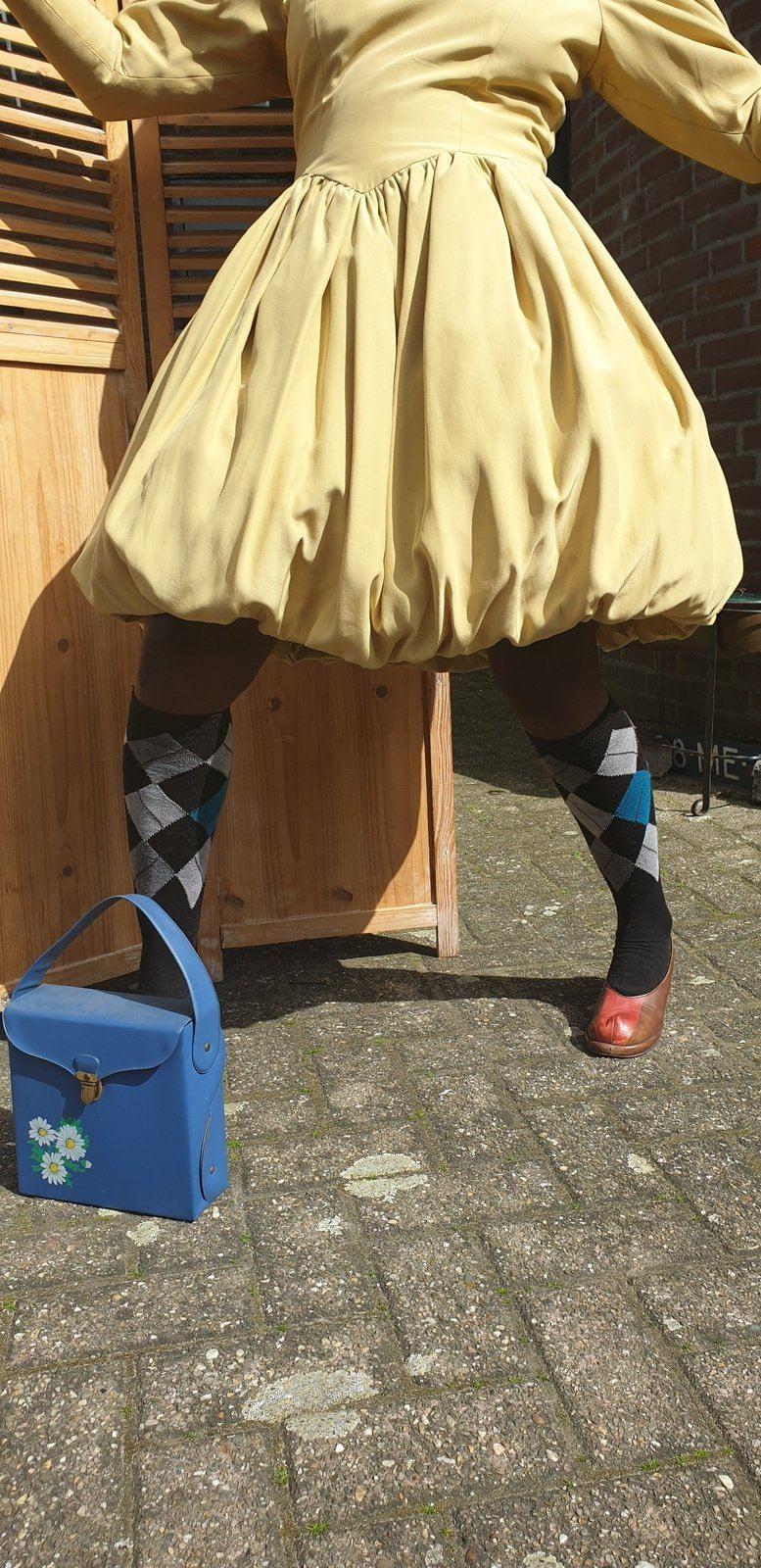 1980's Vintage Dress by Miguel Maicus Paris