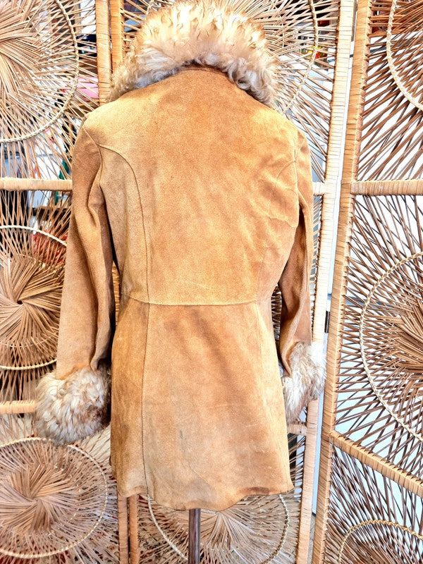 Vintage 70's Suede Penny Lane Coat