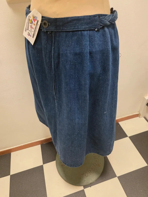Vintage 80's Newbord Denim Skirt