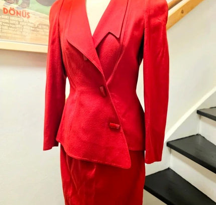Vintage 1950's Thierry Mugler Skirt Suit