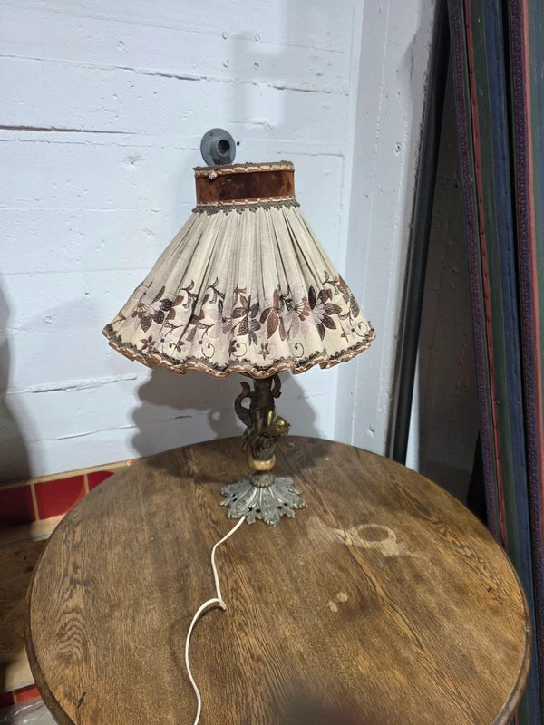 Vintage 1970 Putto Table Lamp