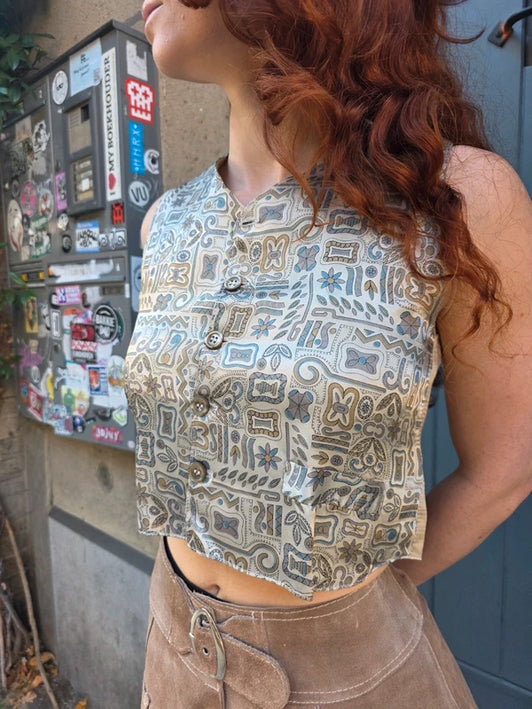 Vintage 70's Dolce Miele Waistcoat