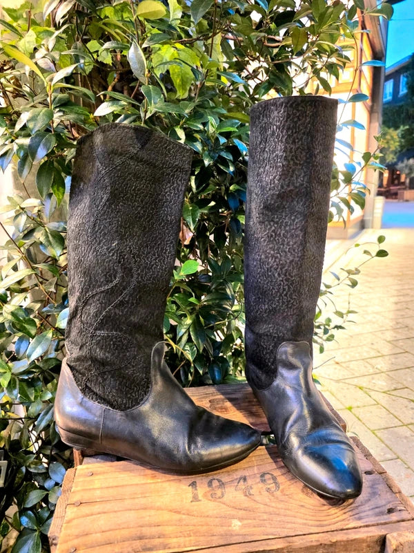 Vintage 80's Pull up Boots