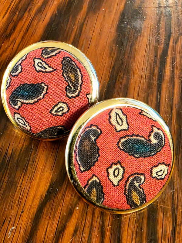Deadstock Brand New Vintage 80s Pierced Earrings