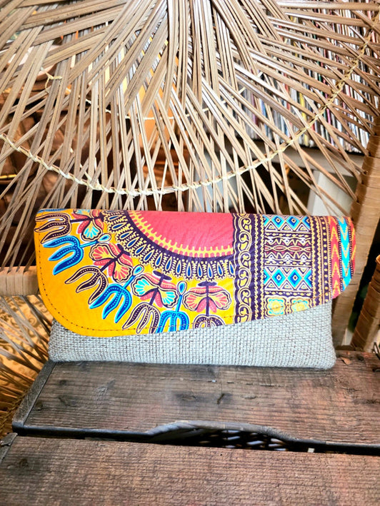 Brand New Dashiki Clutch Bag