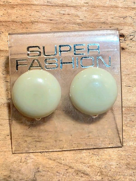 Vintage Deadstock 80s Brand New Pierced Earrings