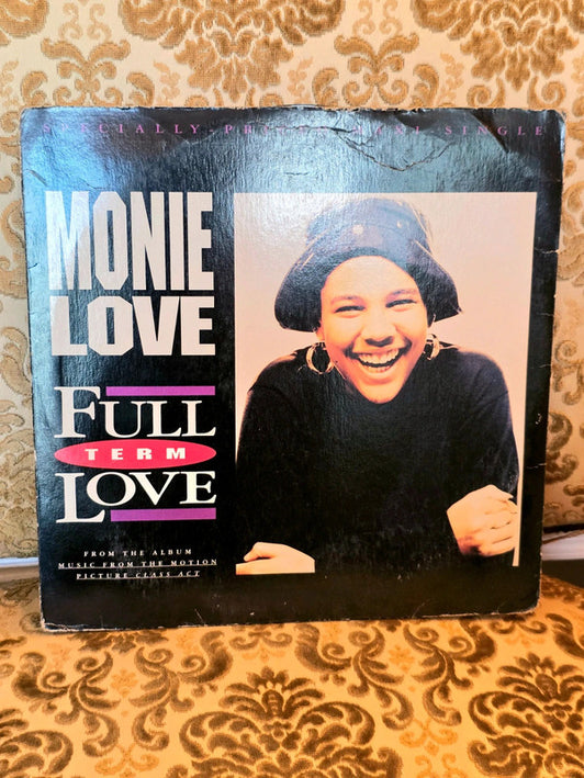 Monie Love – Full Term Love Vinyl Record