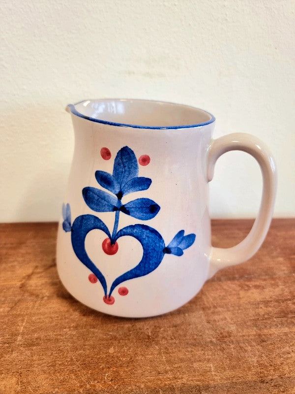 Vintage 70's Ceramic Pitcher Creamer