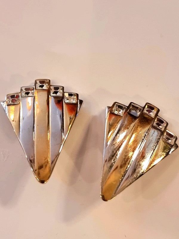 Vintage 80's Clip-On Earrings