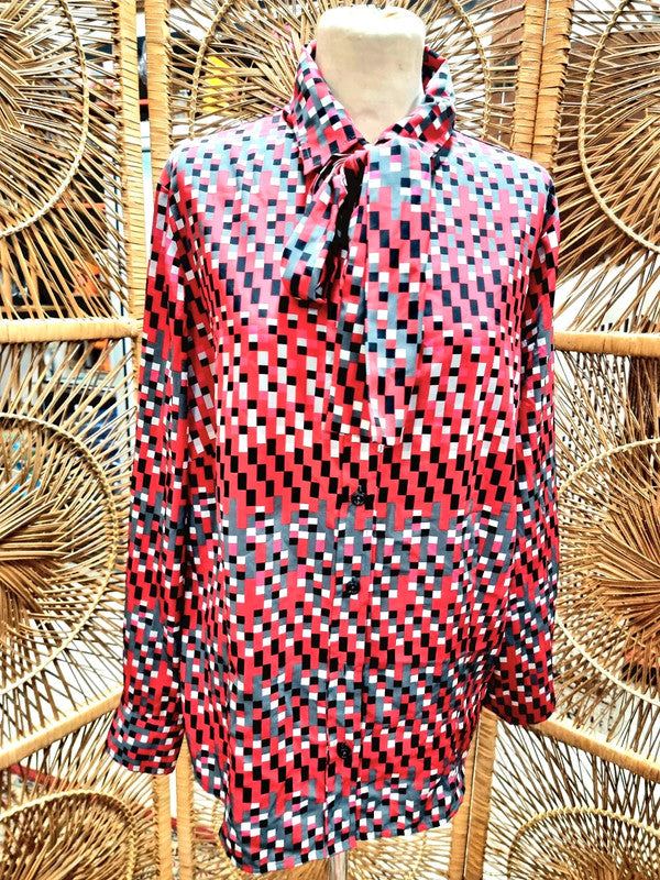 Vintage 80's Frank Walder Shirt with Tie