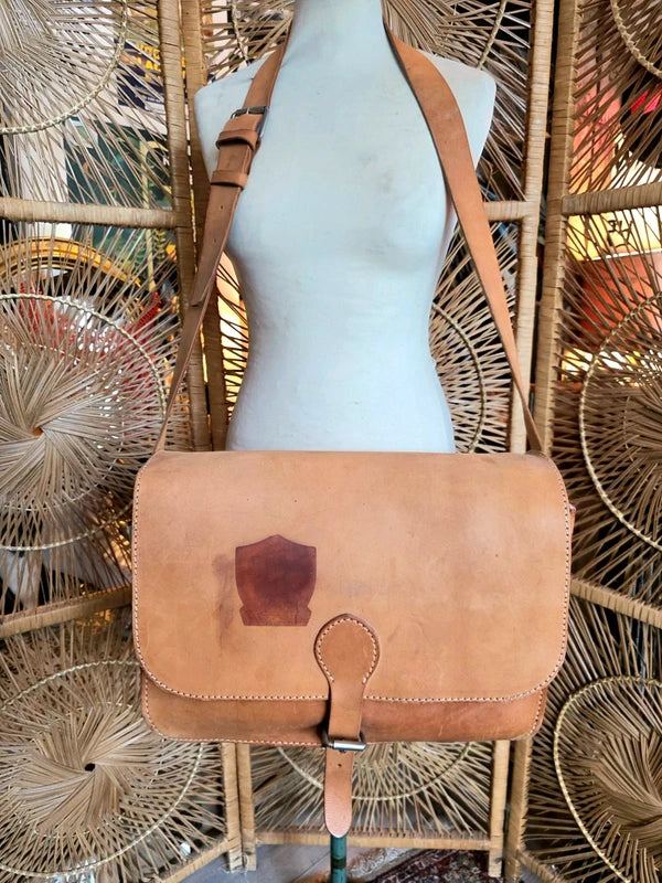 Vintage 70's Messenger Bag