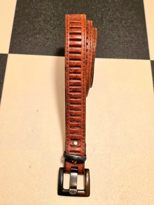Vintage 80s Leather Belt