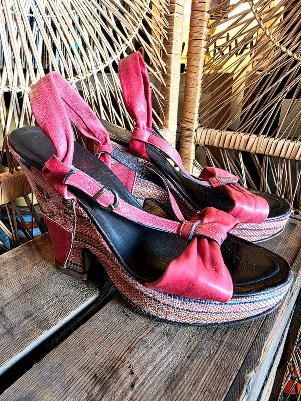 Vintage 80´s Kate Kuba Wedge Heels