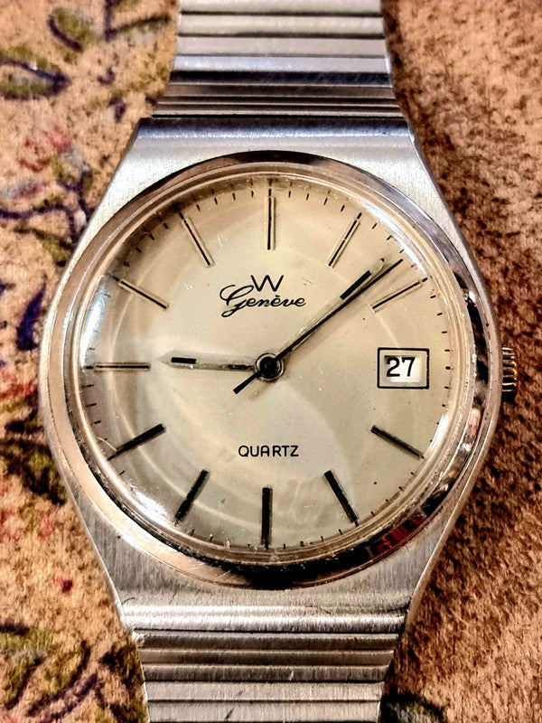 Vintage 60's W Genéve Quartz Watch