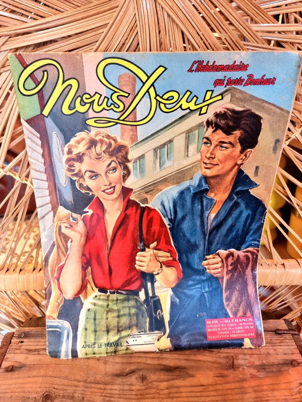 Vintage Nous Deux 50's Magazine