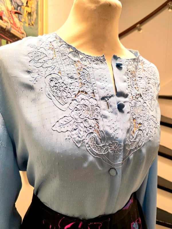 Vintage 70's / 80's Alberto Blouse Top