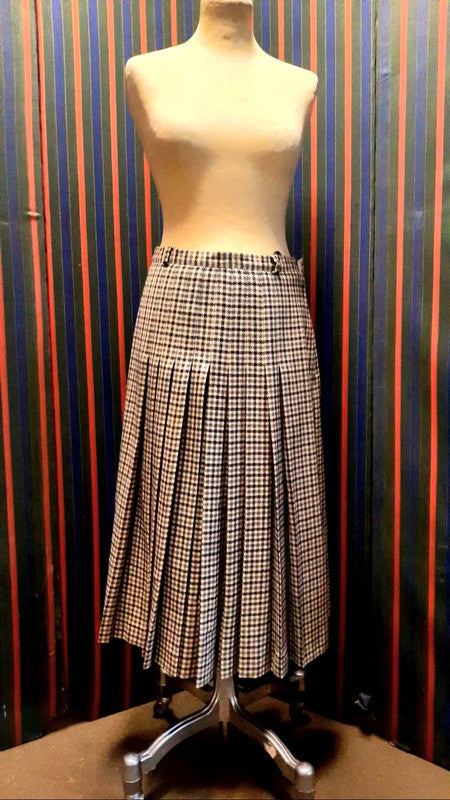 Vintage 80's Escada Pure New Wool Skirt