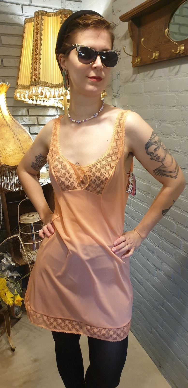 Vintage 60´s French Slip Dress / Nightwear
