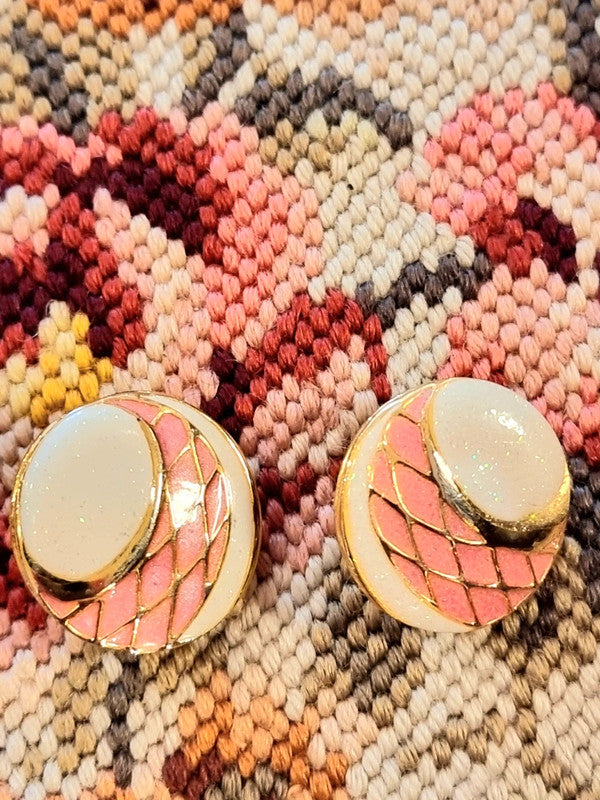 Vintage 80's Balenciaga Clip-On Earrings