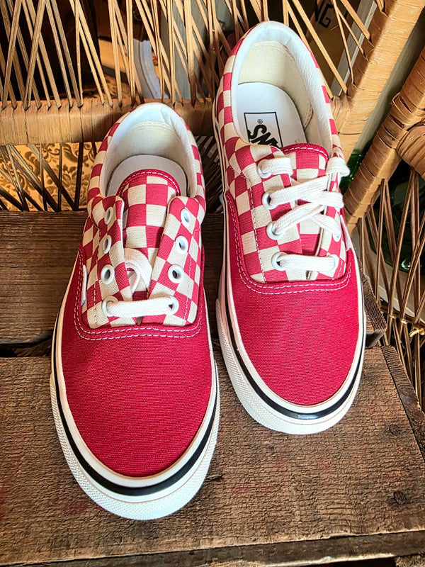 Brand New Vans Checkerboard Skaters Slip on Shoes