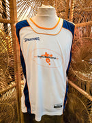 Vintage Spalding Basketball Tank Top Jersey