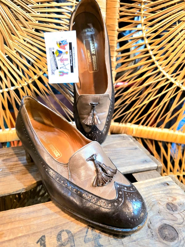 Vintage 80's Bally Suisse Vasano Shoes