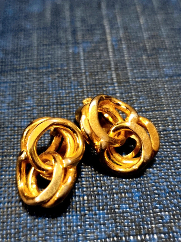 Vintage 60's Clip on Earrings