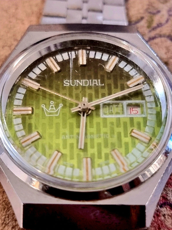 Vintage Sundial Watch