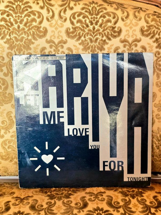 Kariya – Let Me Love You For Tonight Vinyl Record