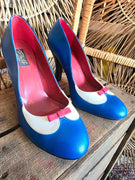 Retro Pin Up Couture Heel Shoes