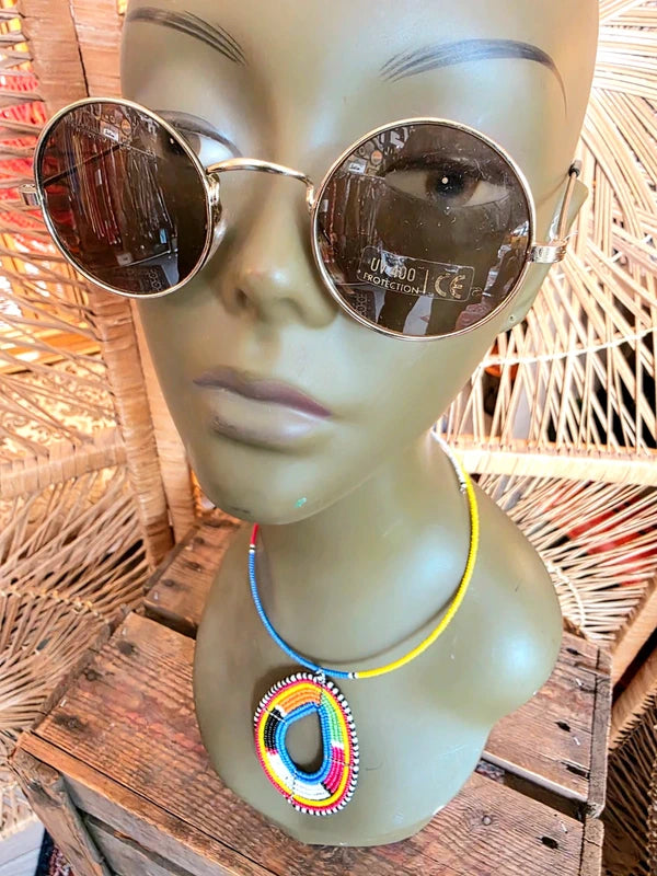 Deadstock Brand New Round Sunglasses