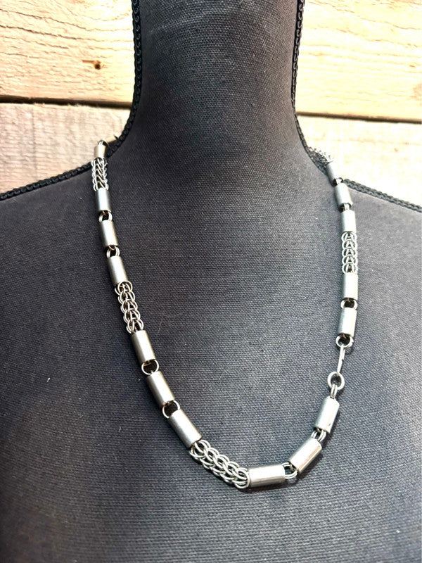 Vintage Stainless Steel Necklace