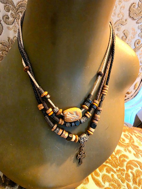 Vintage 90's Bohemian Necklace