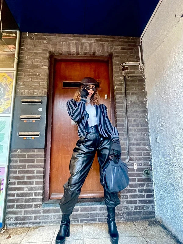 Vintage 80´s Leather Trouser